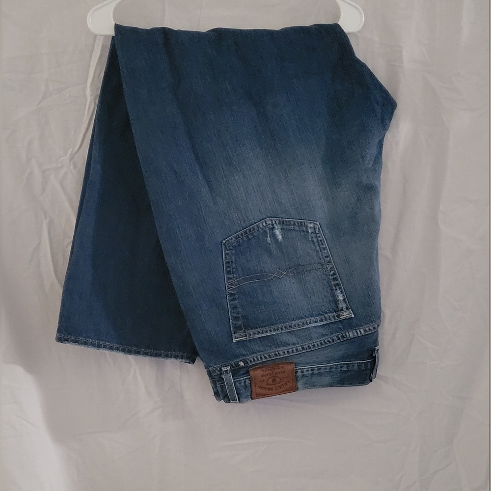Mens Lucky Brand 181 Blue Jeans Relaxed Fit Size 42×30